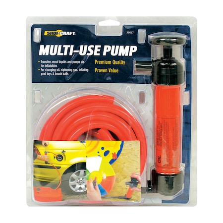 Custom Accessories Shop Craft Red Plastic Siphon Pump 36667
